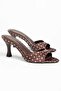 Pissa Polka Dot Women's Heeled Slippers - 5