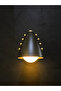 Nova Matte Black Movable Head Wall Sconce with G9 Lampholder and Antique Brass Detail - 4