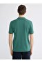 Polo Collar Men's Textured T-Shirt (S6) - 4