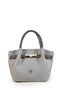Gray Bag with Buckle Chain Detail 0063 - 3