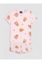 Peak New Season Crew Neck Girls' Shorts Pajama Set - 3
