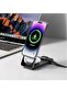 CH-1151 3in1 Magnetic Wireless Charger Stand Station Phone Holder Wireless Charger - 3
