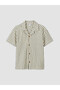 Nevavm Striped Boy's Shirt with Difference - 2