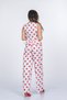 Women's Summer Polka Dot Milena Chinese Button Polka Dot Vest Trouser Set Stylish Casual Comfortable Two-Piece 1326 - 4