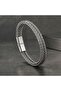 Spiral Steel Chain Braided Men's Bracelet 18395B2D3 Premium Stain-Resistant Elegant - 3