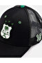 Men Black and Green Saudi Arabia Fan Cap - 3
