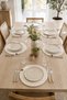 6-Piece Set of Round Plates in Elite and Stylish Style, Durable, Washable, 33cm Diameter - 4