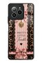 Omix X7 Glossy Phone Case with Pretty Leopard Bow Design