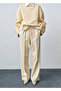 Leather-Look Wideleg Trousers