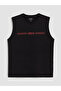 Esvab • Modern & Distinctive Zero Roba Collar Turkey Printed Men's Sleeveless T-Shirt