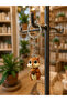 Squirrel with Card Moving Bag Ornament / Keychain - 1 Piece - 3