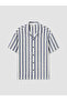 Lcw Kids Navy Blue Striped Boys' Shirt - 2