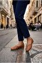 35319 Genuine Leather Women's Ballerinas with Comfortable Buckle Accessories - 2