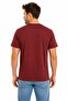 Crew Neck Cotton Men's T-Shirt Light Brown - 2