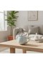 Flower Ceramic Mug Light Blue 360 ​​ml - 3