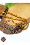 Yellow Moire Silver Tasseled Capsule Cut Crimped Amber Prayer Beads 201025683 - 2
