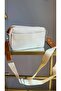 Women's Multi-Sectioned Crossbody and Shoulder Bag Si̇nay Cream - 3