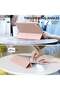 Rose Pink Slim Trifold Stand Case for iPad Air (13-inch, M2 2024) & iPad Pro 12.9-inch - 5