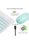 Ultra-Slim Bluetooth Keyboard and Mouse Combo Rechargeable Portable Wireless Keyboard Mouse Set - 5