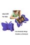 iPad Mini Case, iPad Mini 2/4 Case for Kids, Butterfly Wings Kickstand Protective Cover - Purple - 5