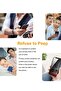 [2+2 Pack] iPhone 14 Plus Privacy Screen Protector with Camera Lens Protector - 6