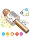 Wireless Bluetooth Karaoke Microphone Machine,Portable Handheld Karaoke Bluetooth Handheld Karaoke Speaker Player - 5