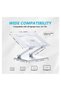 Laptop Stand, Adjustable Ergonomic Laptop Holder, Aluminium Alloy Notebook Stand with Heat-Vent, Portable Anti-Slip Computer Stand Compatible with MacBook Pro/Air - 3