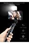 41 Inch Extendable Portable Selfie Stick Tripod with Fill Light Bluetooth Remote - 3