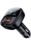 Fast Charge Car Charger B5 – 101W with 2x USB-C + USB-A Ports, Quick Charging for iPhone, Android, Tablets, Laptops