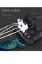 300W Car Power Inverter DC 12V/24V to 220V AC with 4 USB Ports and 2 Universal Sockets - 5