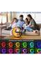 Wireless Charger Atmosphere Lamp, RGB Color Changing Mood Light with Time Display - 5