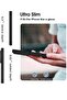 iPhone 16 Pro Max Case Ultra-Thin Matte Cover with Camera Lens & Screen Protectors, Slim Shockproof Soft Touch Phone Case - Black - 5