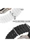 Ocean Band Compatible with Apple Watch Ultra 49mm 45mm 44mm 42mm, Silicone Sports Band, White - 3