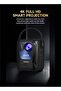 Portable Gaming Projector 4K – LED Light Source, Android Screen Projector with Bluetooth & WiFi, HDMI/USB/SD Support - 3
