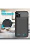 Battery Case for iPhone 14 Pro Max, 4500mAh Rechargeable Portable Charging Case for iPhone 14 Pro Max (6.7 inch) Extended Battery Pack Protective Charger Case (Black) - 2