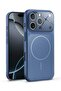 iPhone 14 Pro Max Case Slim Matte Glass Cover with MagSafe Magnetic Protection