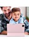 2024 iPad Pro 11" Case (M4, 5th Gen) - Smart Case with Pencil Holder, Touch ID Support, Auto Wake/Sleep Function (Pink) - 6