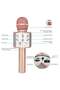 Wireless Bluetooth Karaoke Microphone for Kids, 5-in-1 Portable Handheld Karaoke Mic Speaker Player Recorder - 5