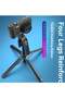 Bluetooth Aluminum Light Handheld Mini Smart Flexible Mobile Tripod – Selfie Phone Stand Holder - 5