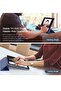 iPad 10.2 Case - Slim Translucent Hard PC Protective Smart Cover with Stand for iPad 9th Generation (2021), 8th Generation (2020), and 7th Generation (2019) - Navy Blue - 4