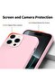 iPhone 16 Pro Max Soft Liquid Silicone Gel Case - Full Body Shockproof Protection with Matte Finish & Microfiber Lining (Pink) - 4