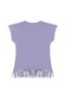 Girl's 100% Cotton Single Jersey Combed Cotton T-Shirt with Tassels - 3