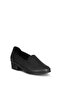 1926 Vardar Black Genuine Leather Women's Heeled Shoes - 3