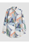 Patterned Women's Shirt Tunic - 4