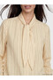 Striped Oversize Women's Shirt Tunic - 4