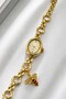 Gress Women's Gold Bee Charm Bracelet Watch with Oval White Dial Steel Chain Band Luxury Vintage Elegant Women's Wristwatch 2026 - 2