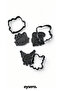 Hello Kitty Themed 3-Piece Cookie Mold Set/Play Dough Mold Set/Dough Shaper - 2
