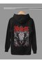 Slipknot New Season Printed Cotton Long Sleeved 3-Yarn Hooded Rock Sweatshirt