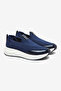 Men Fern Bubble Yoga Max Slip-On Walking Shoes-Navy - 4