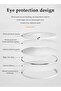 Flush Mount LED Ceiling Light, Dual Color, Dimmable, ABS Eye Protection, 3000-6000K - 6